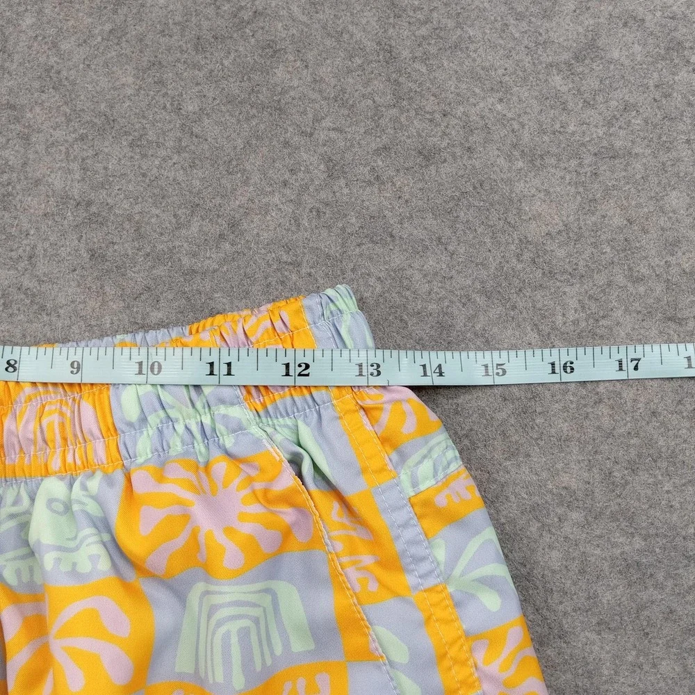 Nike Swim Trunks Shorts Mens Medium Tropical Check‎ Lined Multicolor DR9845-739